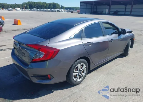 2017 Honda Civic Lx из США, поврежденный, VIN 19XFC2F55HE057328